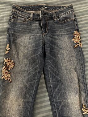 WHBM Slim Embellished Jeans
